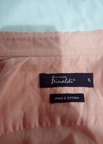 Keten Kısa Kollu Erkek Gömlek - Görsel 6