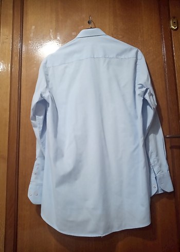 CRISPINO,Mavi Uzun Kollu Erkek Gömlek - Görsel 8