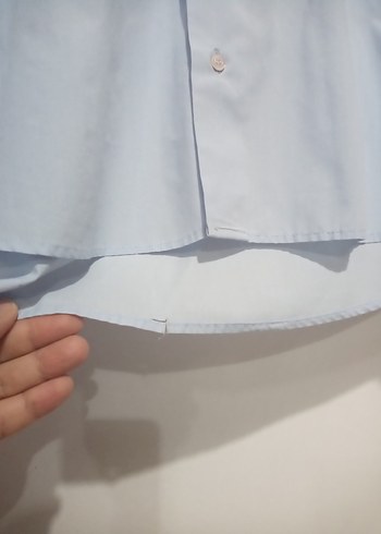 CRISPINO,Mavi Uzun Kollu Erkek Gömlek - Görsel 12