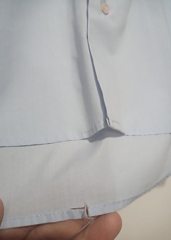 CRISPINO,Mavi Uzun Kollu Erkek Gömlek - Görsel 11