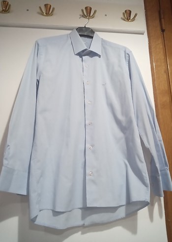 CRISPINO,Mavi Uzun Kollu Erkek Gömlek - Görsel 2
