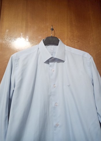 CRISPINO,Mavi Uzun Kollu Erkek Gömlek - Görsel 6