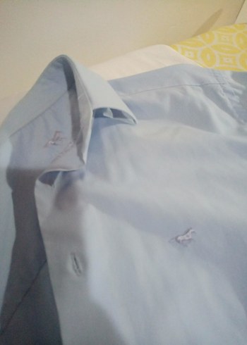 CRISPINO,Mavi Uzun Kollu Erkek Gömlek - Görsel 10