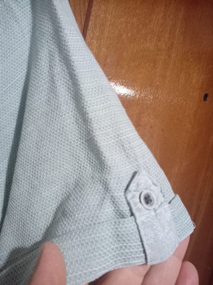 Kısa Kollu Pamuklu Erkek Gömlek - Görsel 3