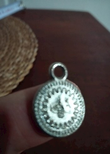 Osmanlı tuğrası desenli kolye ucu - Görsel 4