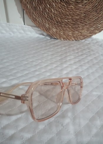 Şeffaf açık renkli Kadın Gözlük - Görsel 5