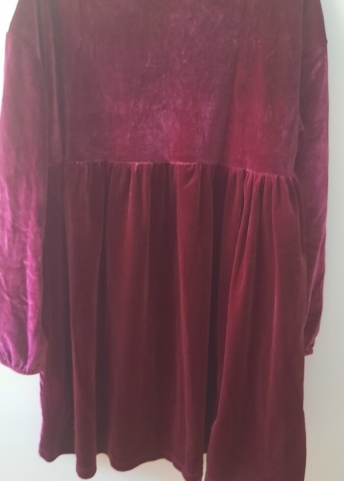 Koton kadife elbise - Görsel 3