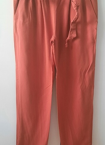 Koton kiremit rengi pantalon - Görsel 4
