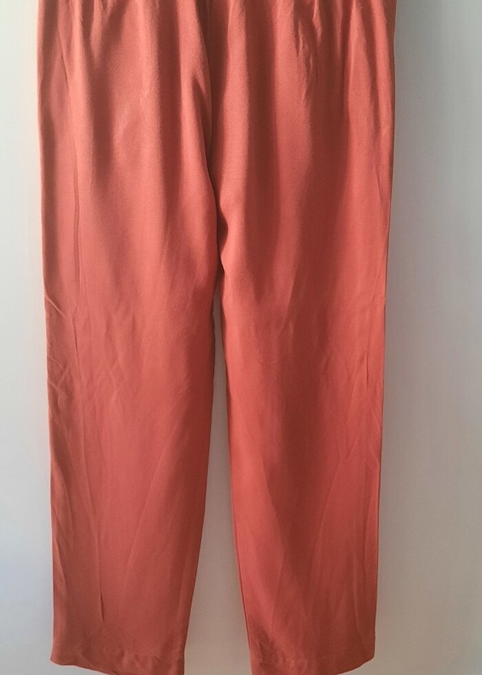 Koton kiremit rengi pantalon - Görsel 2