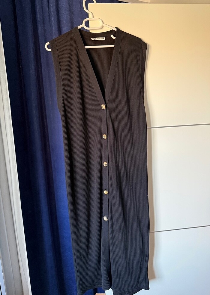 Zara Marka Trikp Elbise - Görsel 3