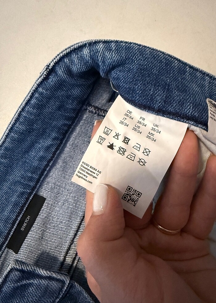 Boss Marka Erkek Jean - Görsel 4