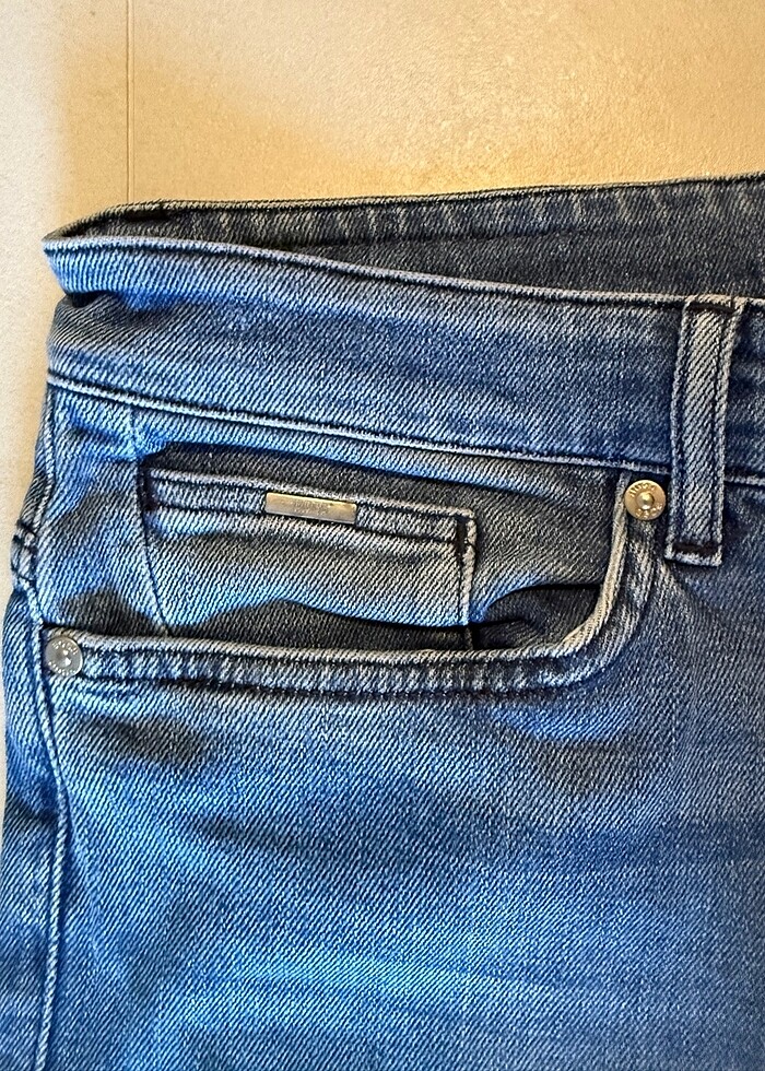 Boss Marka Erkek Jean - Görsel 2