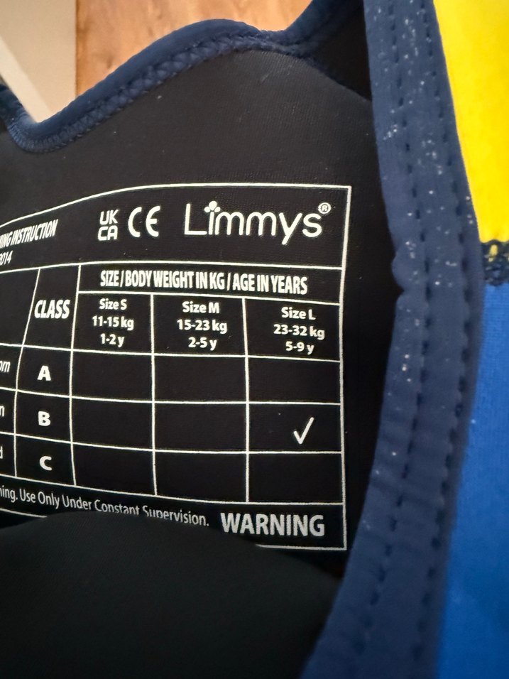 Çocuklar için Limmys Marka Can Yeleği - Görsel 3