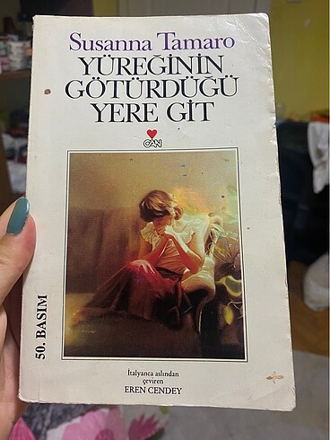 Çok temiz kıvrılma yırtılma eğilme yok kitapta yüreğinin götürdü