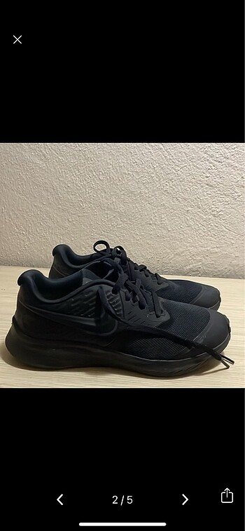Nike Siyah spor ayakkabı