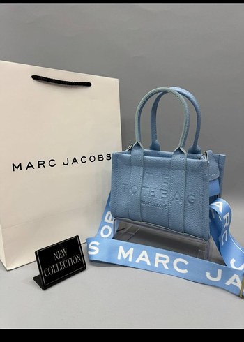 Mavi Deri Marc Jacobs Kadın Çanta