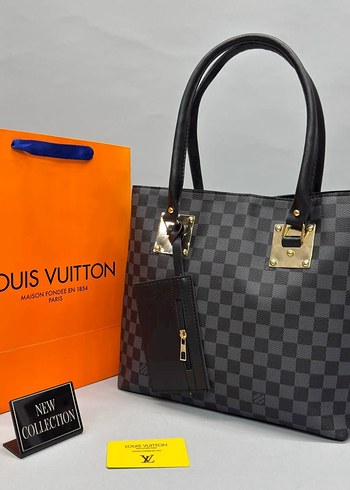  Beden beyaz Renk Beyaz Baskılı Louis Vuitton Deri Kadın Çanta