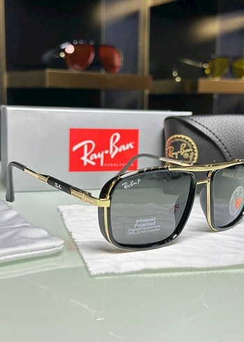 Ray-Ban Erkek Parlak Altın Güneş Gözlüğü
