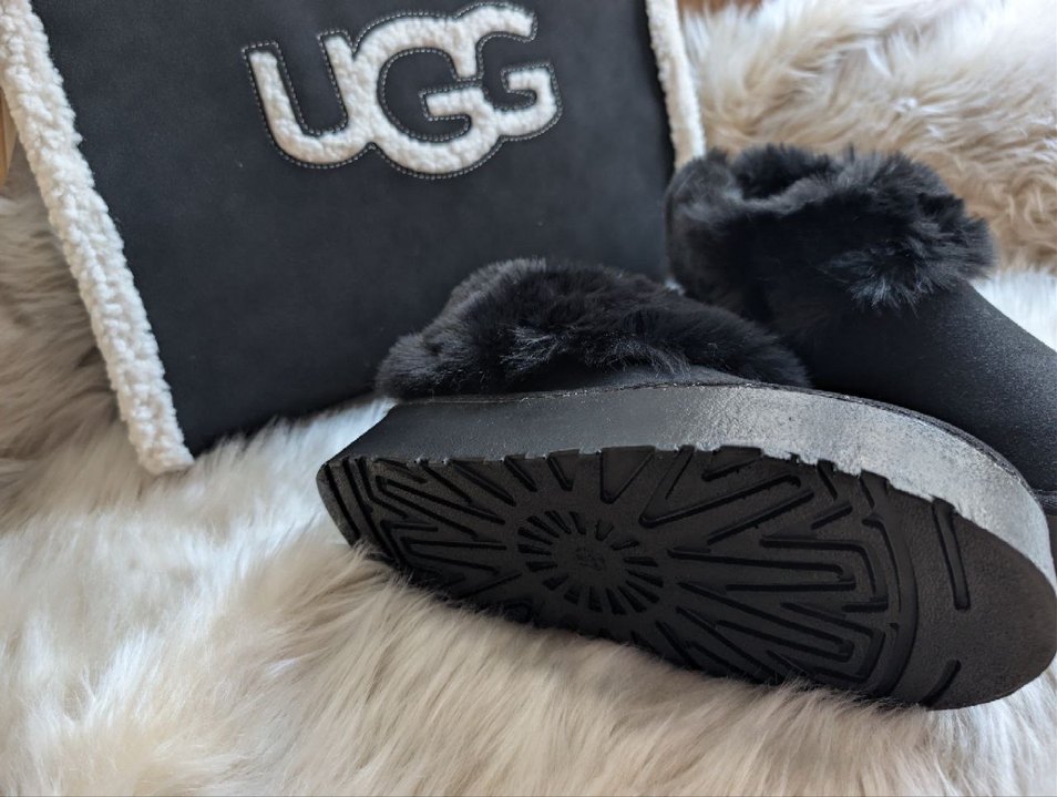 UGG SİYAH KADIN BOT - Görsel 5