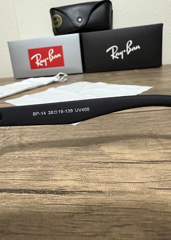 Beden siyah Renk Ray-Ban Erkek Siyah Klasik Güneş Gözlüğü