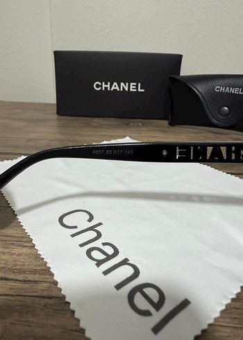 Beden siyah Renk Siyah Parlak Chanel Kadın Güneş Gözlüğü