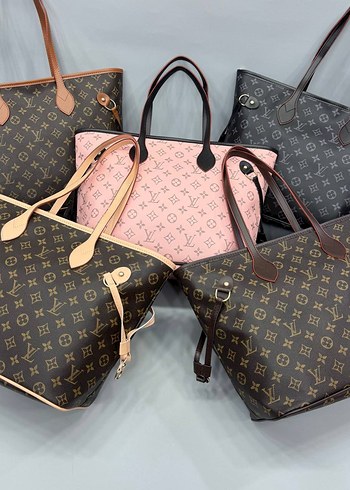 Beden Beyaz Deri Louis Vuitton Kareli Kadın Çanta