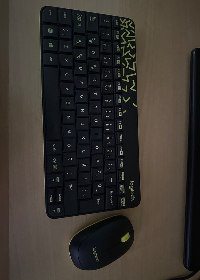 Logitech Mk240 Türkçe Klavye Mouse Seti - Görsel 2