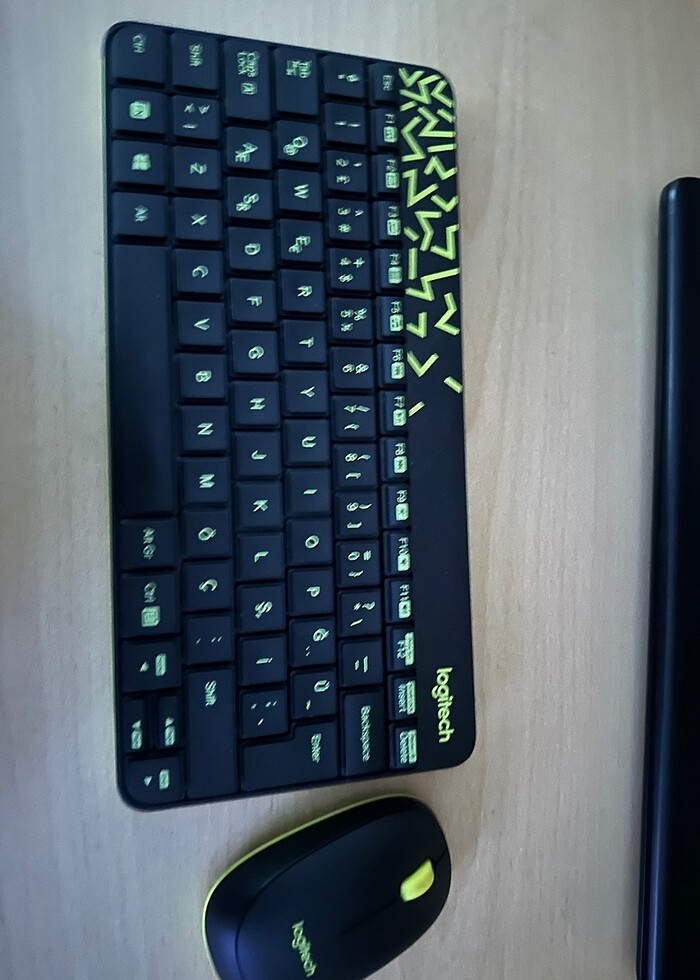 Logitech Mk240 Türkçe Klavye Mouse Seti - Görsel 3