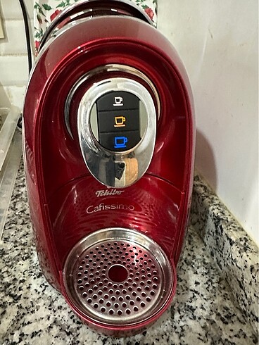 Beden Renk Tchibo Cafissimo COMPACT Kahve Makinesi (Kırmızı)