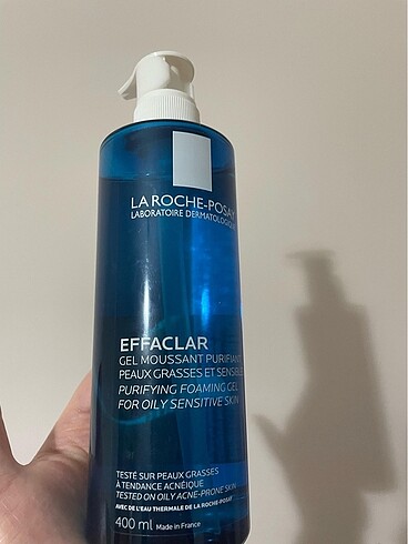 Beden La roche posay effaclar yüz temizleme jeli