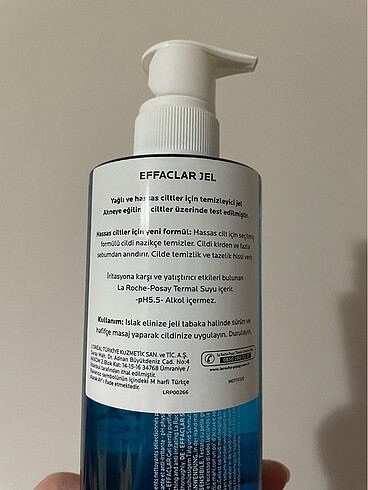 La Roche Posay La roche posay effaclar yüz temizleme jeli