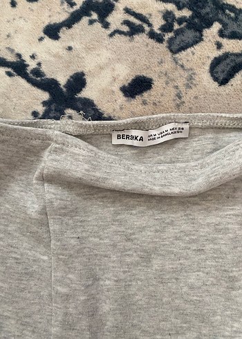 Bershka gri bluz - Görsel 2