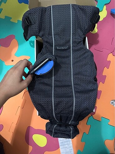 Beden Babybjörn Kanguru Mini 3D Mesh / Anthracite Gri - siyah