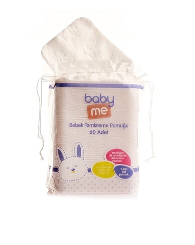 Diğer Baby Me Bebek temizleme pamuğu