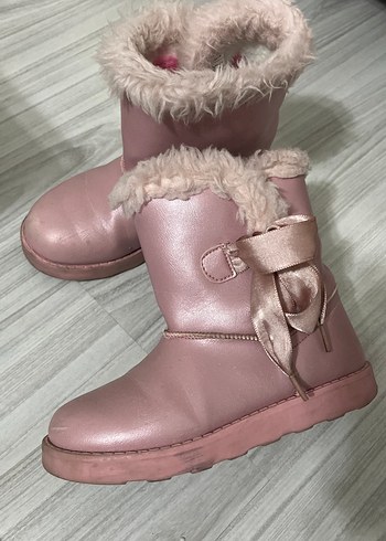 Polaris Pembe Kürklü Kız Çocuk Botu