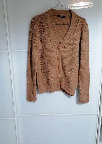 Bej Örgü Kadın Hırka, Rahat Kesim