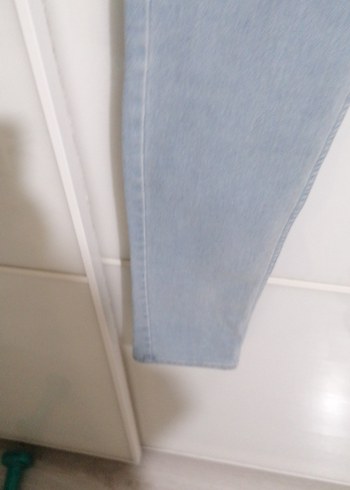 30 Beden Mavi Pastel Kadın Denim Pantolon