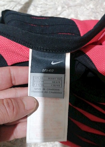 Nike Siyah-Pembe Spor Büstiyer - Görsel 11