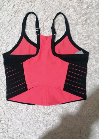 Nike Siyah-Pembe Spor Büstiyer - Görsel 7