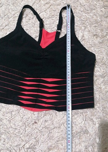 Nike Siyah-Pembe Spor Büstiyer - Görsel 16