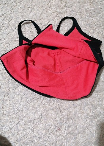 Nike Siyah-Pembe Spor Büstiyer - Görsel 18