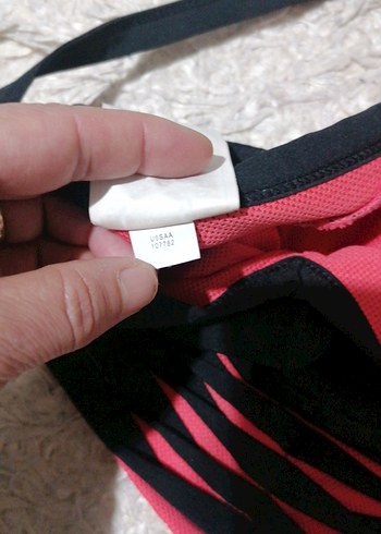 Nike Siyah-Pembe Spor Büstiyer - Görsel 13