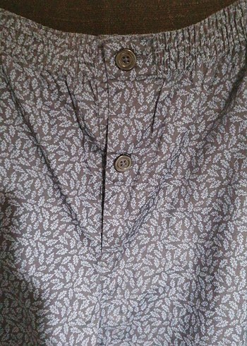 Erkek Lacivert Uzun Kollu Normal Kesim Pijama - Görsel 4