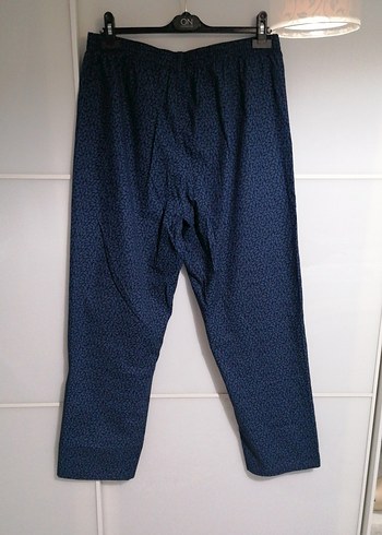 Erkek Lacivert Uzun Kollu Normal Kesim Pijama - Görsel 6