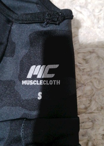 Kamuflaj Desenli Siyah Mini Spor Sütyeni - Görsel 8