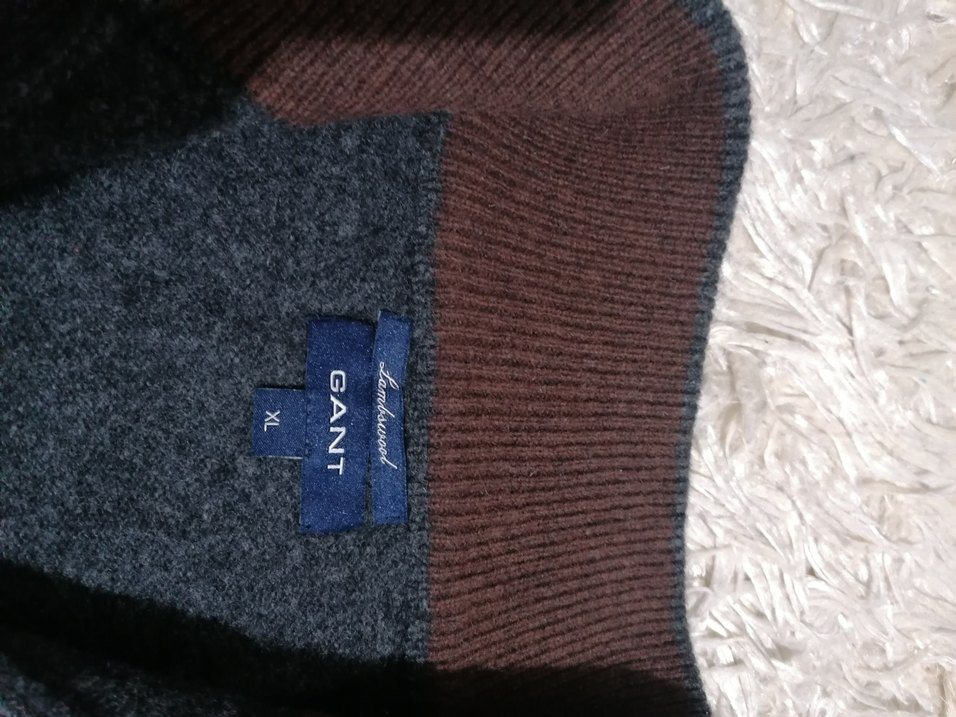 Koyu Gri Melanj Erkek yün Kazak — görsel 8/17