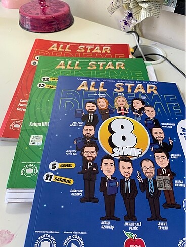 All star 8. Sınıf deneme