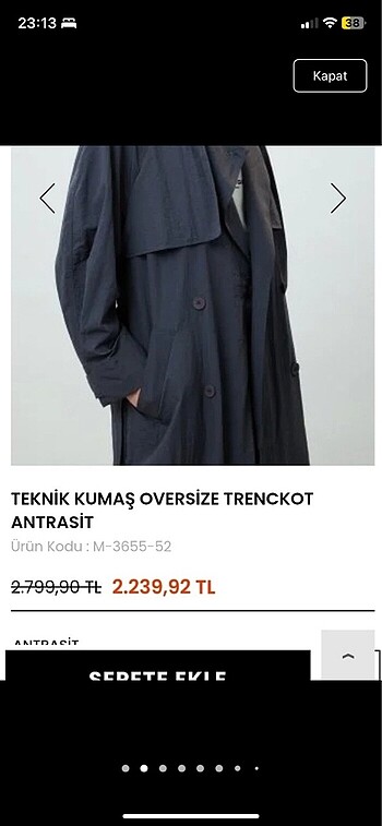 Zara Manuka Trenckot