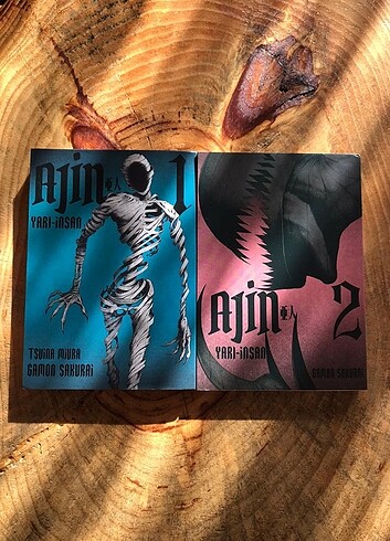 Ajin 1. ve 2. Cilt Manga