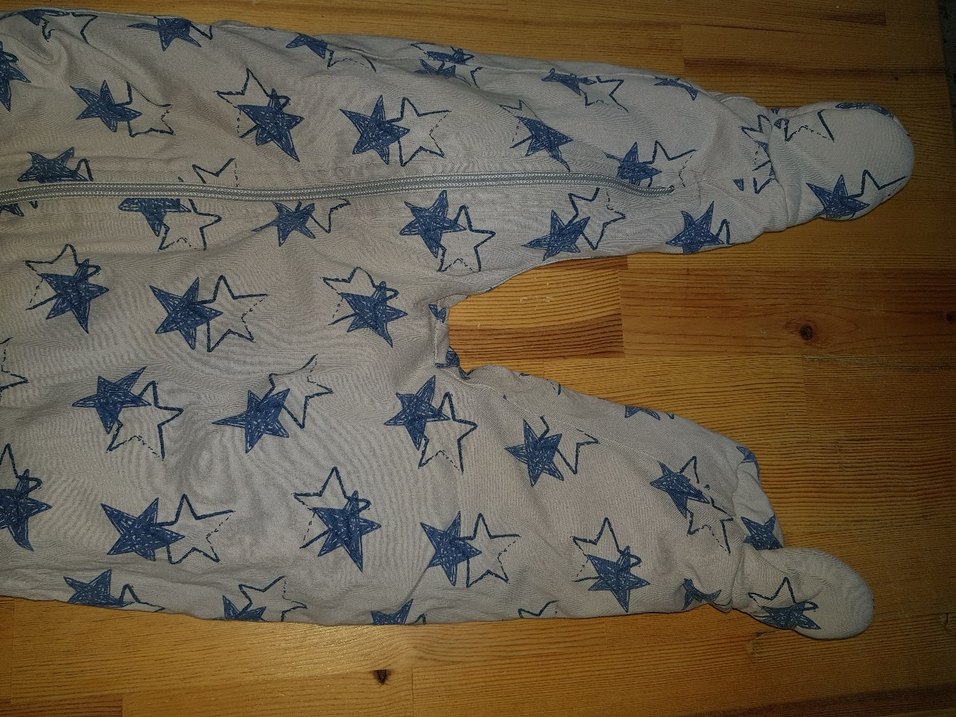 Gri Erkek Bebek Uyku Tulumu - Görsel 2